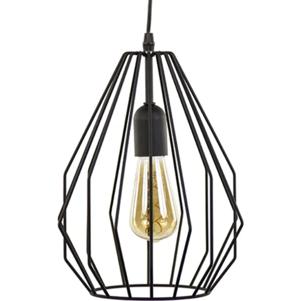 hanglamp_draad_mat_zwart_0.webp Hot Straluma Hanglamp draad mat zwart