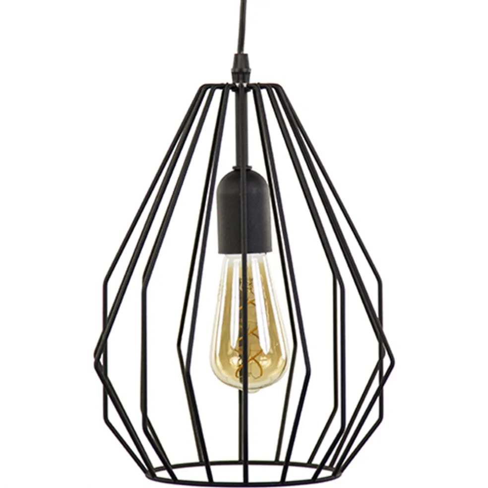 hanglamp_draad_mat_zwart_0.webp Hot Straluma Hanglamp draad mat zwart