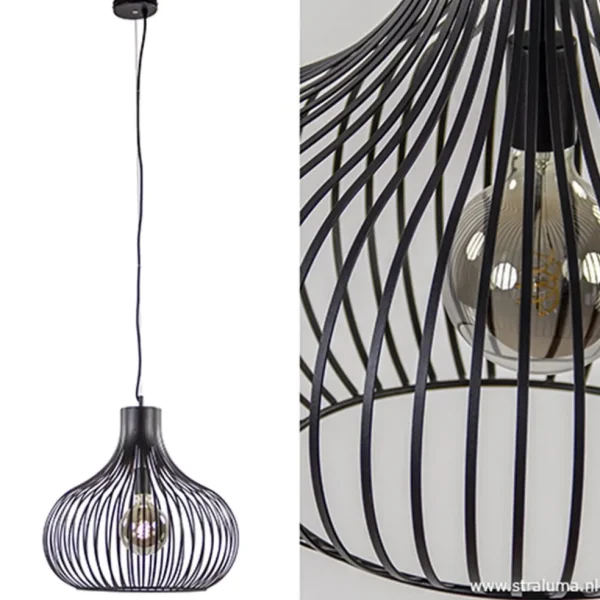 hanglamp_draad_zwart_groo_2.webp Discount Straluma Hanglamp draad zwart groot 48cm