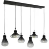 hanglamp_flere_l_zwart_sm_1.webp Store Straluma Hanglamp Flere 6L zwart smoke/clear glas