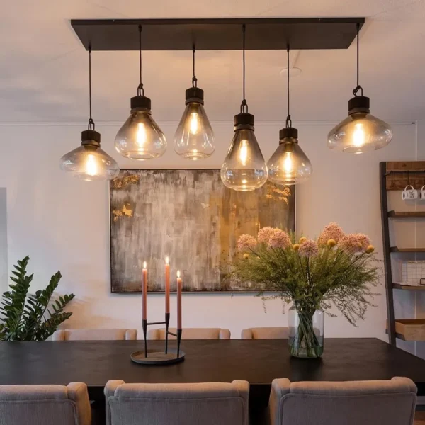 hanglamp_flere_l_zwart_sm_4.webp Store Straluma Hanglamp Flere 6L zwart smoke/clear glas