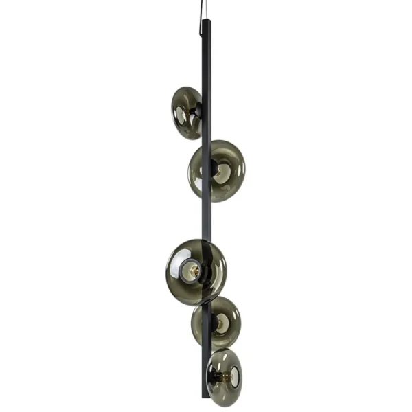 hanglamp_hoseki_verticaal_0.webp Outlet Straluma Hanglamp Hoseki verticaal zwart/smoke