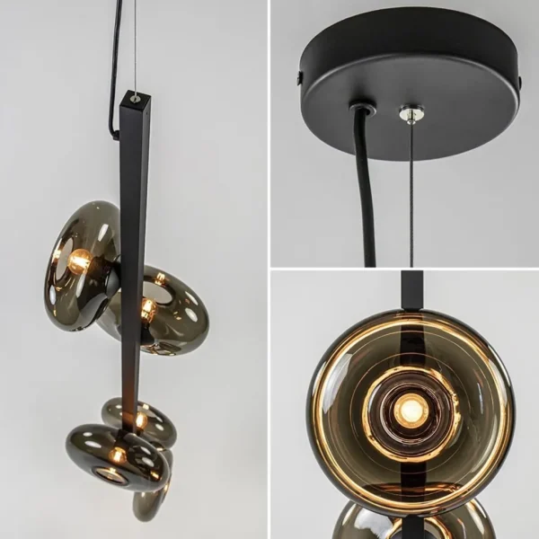 hanglamp_hoseki_verticaal_2.webp Outlet Straluma Hanglamp Hoseki verticaal zwart/smoke
