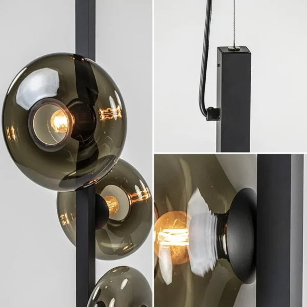 hanglamp_hoseki_verticaal_3.webp Outlet Straluma Hanglamp Hoseki verticaal zwart/smoke