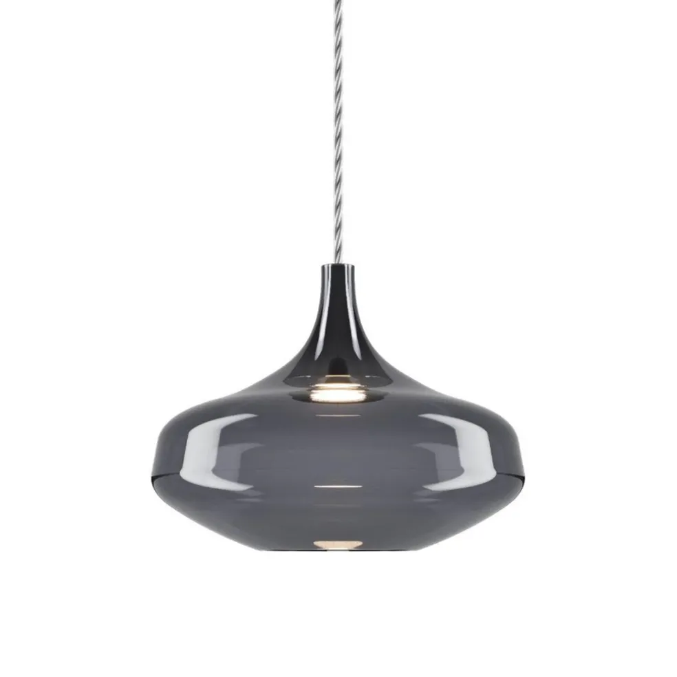 hanglamp_italiaans_design_0.webp Outlet Straluma Hanglamp Italiaans design retro smoke glas inclusief LED