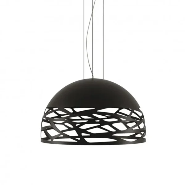Hot Straluma Hanglamp Kelly Dome zwart 60cm