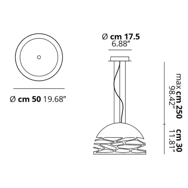 hanglamp_kelly_dome_zwart_1-1.webp Store Straluma Hanglamp Kelly Dome zwart 50cm