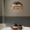 hanglamp_kelly_koepel_bro_4.webp Online Straluma Hanglamp Kelly koepel brons 50cm