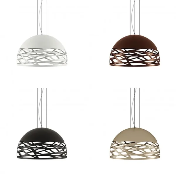 Outlet Straluma Hanglamp Kelly koepel 60cm champagne