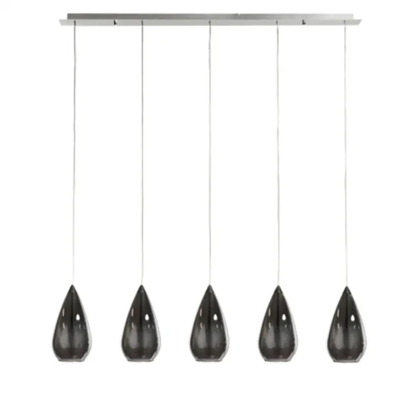 hanglamp_l_druppel_glas_s_0.webp Sale Straluma Hanglamp 5L druppel glas smoke