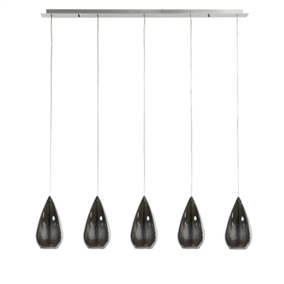 hanglamp_l_druppel_glas_s_0.webp Sale Straluma Hanglamp 5L druppel glas smoke