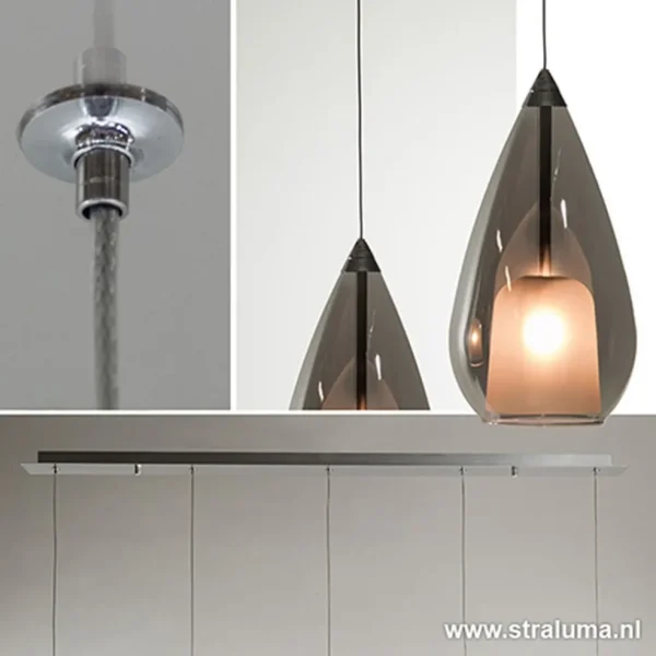 hanglamp_l_druppel_glas_s_3.webp Sale Straluma Hanglamp 5L druppel glas smoke