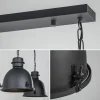 Discount Straluma Hanglamp 2L industrieel zwart/grill