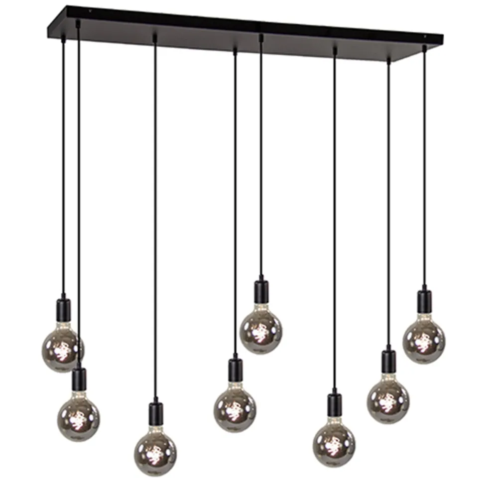 hanglamp_l_plaat_cm_zwart_0.webp Discount Straluma Hanglamp 8L plaat 110cm zwart ex.e27 lb