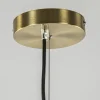 Cheap Straluma Hanglamp Medina 48cm messing + amber glas