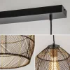 hanglamp_meya_lichts_zwar_3.webp Flash Sale Straluma Hanglamp Meya 2-lichts zwart/goud met balk