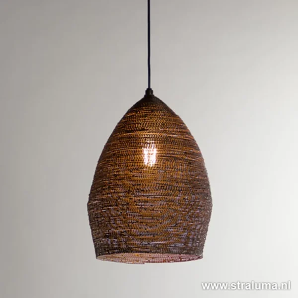 hanglamp_nayla_zwartmatgo_1.webp Cheap Straluma Hanglamp Nayla zwart/matgoud