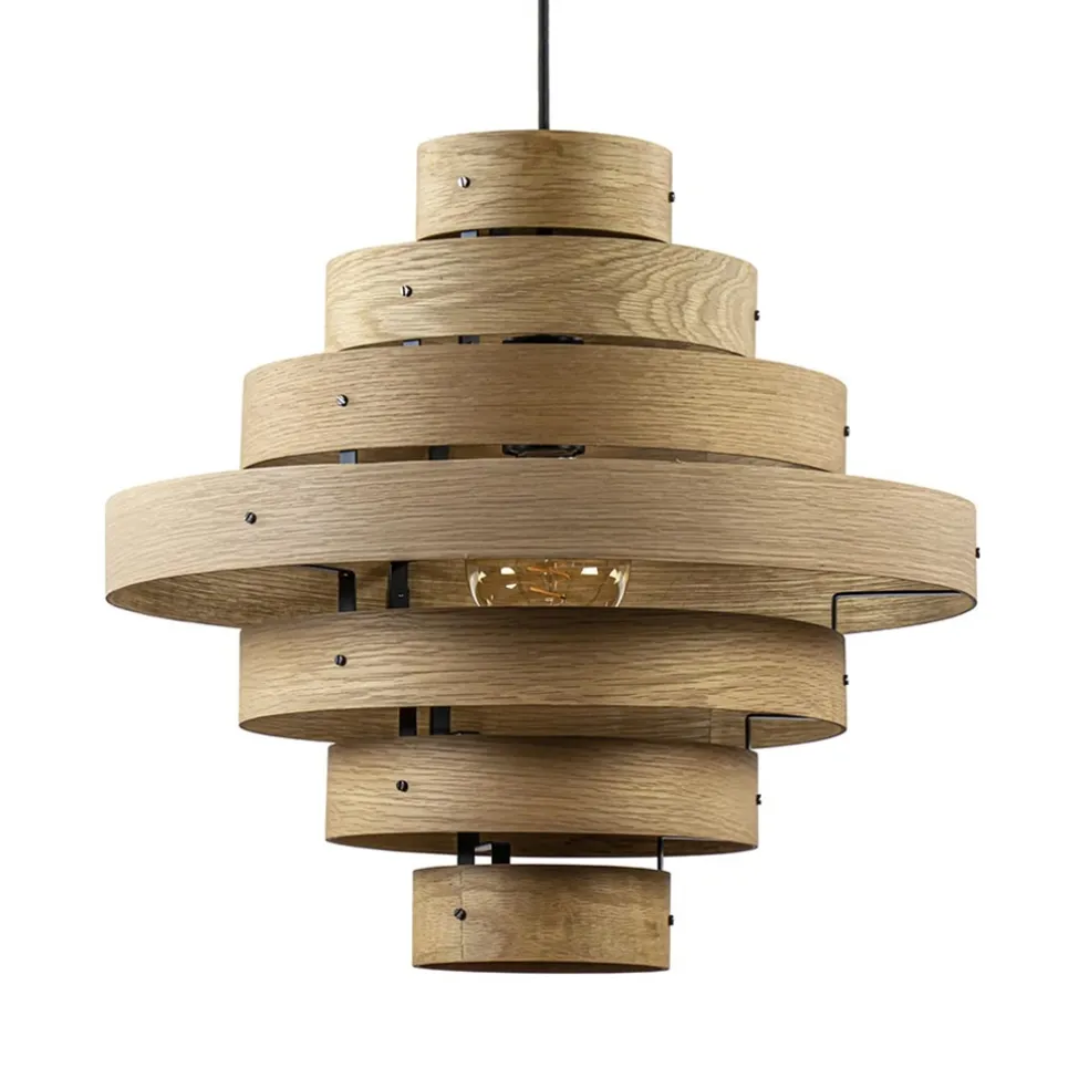 hanglamp_oaknut_hout__rin_0-1.webp New Straluma Hanglamp Oaknut hout 7 ringen