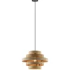 hanglamp_oaknut_hout__rin_1.webp Fashion Straluma Hanglamp Oaknut hout 5 ringen