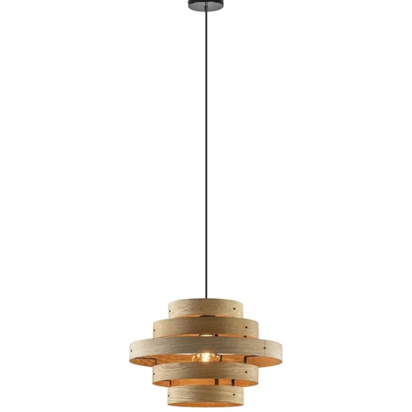 hanglamp_oaknut_hout__rin_1.webp Fashion Straluma Hanglamp Oaknut hout 5 ringen