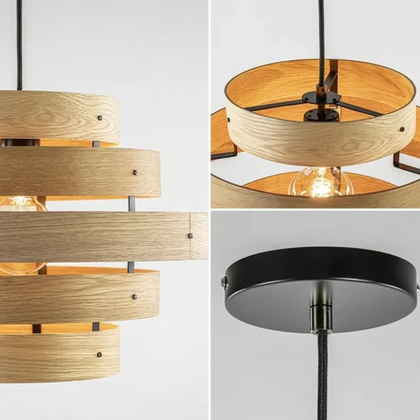 hanglamp_oaknut_hout__rin_3.webp Fashion Straluma Hanglamp Oaknut hout 5 ringen