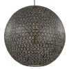 hanglamp_oronero_bol_zwar_0.webp Shop Straluma Hanglamp Oronero bol zwart/goud 60cm