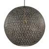 hanglamp_oronero_bol_zwar_0-2.webp Flash Sale Straluma Hanglamp Oronero bol zwart/goud 50cm