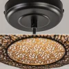 hanglamp_oronero_bol_zwar_2-2.webp Flash Sale Straluma Hanglamp Oronero bol zwart/goud 50cm