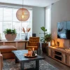 hanglamp_oronero_bol_zwar_4-2.webp Flash Sale Straluma Hanglamp Oronero bol zwart/goud 50cm