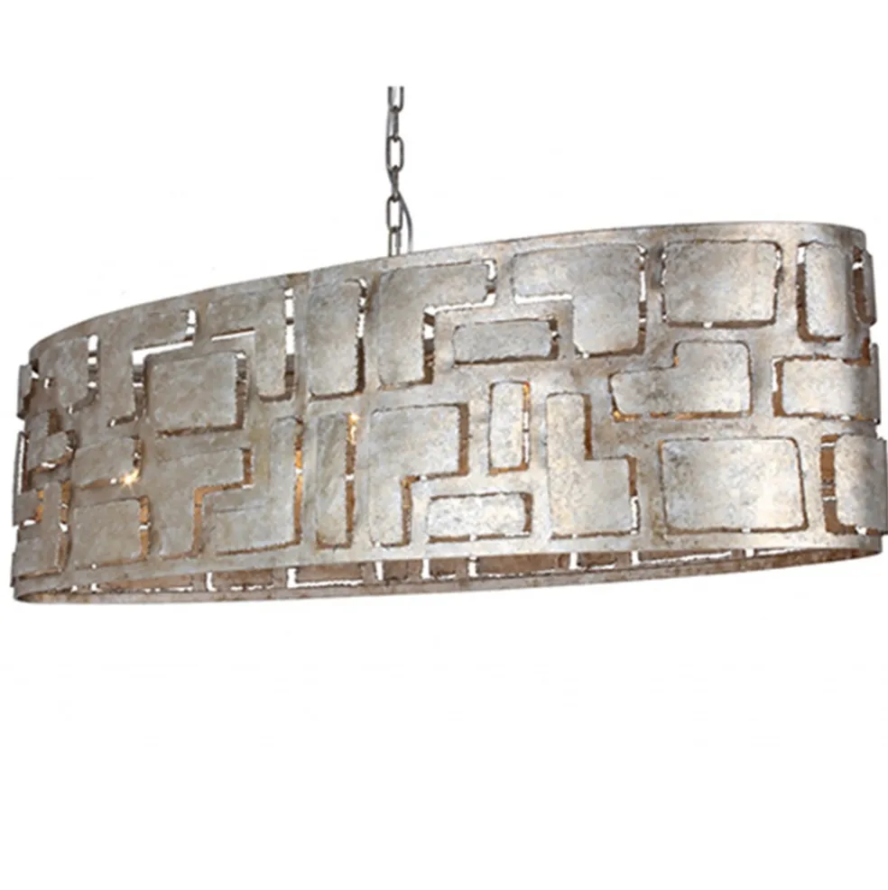 hanglamp_pablo_ovaal_amba_0.webp Hot Straluma Hanglamp Pablo ovaal ambachtelijk zilver