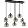 hanglamp_plaat_l_zwart_gl_0.webp Outlet Straluma Hanglamp plaat 8-L zwart glas smoke 25cm