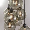 hanglamp_plaat_l_zwart_gl_2.webp Outlet Straluma Hanglamp plaat 8-L zwart glas smoke 25cm