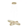 Cheap Straluma Hanglamp Q-Vito dubbele ring gold smart