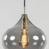 hanglamp_rakel_cm_antiek__2-1.webp Outlet Straluma Hanglamp Rakel 27cm antiek brass+smoke glas