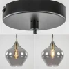 hanglamp_rakel_cm_antiek__3-1.webp Outlet Straluma Hanglamp Rakel 27cm antiek brass+smoke glas