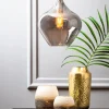 hanglamp_rakel_cm_antiek__4-1.webp Outlet Straluma Hanglamp Rakel 27cm antiek brass+smoke glas