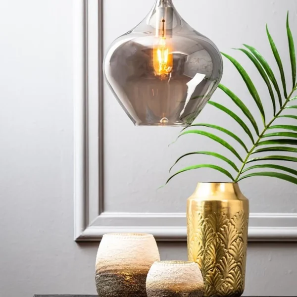hanglamp_rakel_cm_antiek__4-1.webp Outlet Straluma Hanglamp Rakel 27cm antiek brass+smoke glas