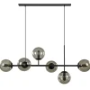 hanglamp_random_bol_l_zwa_0.webp Hot Straluma Hanglamp Random bol 6L zwart met smoke glas