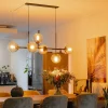 hanglamp_random_bol_l_zwa_4.webp Hot Straluma Hanglamp Random bol 6L zwart met smoke glas