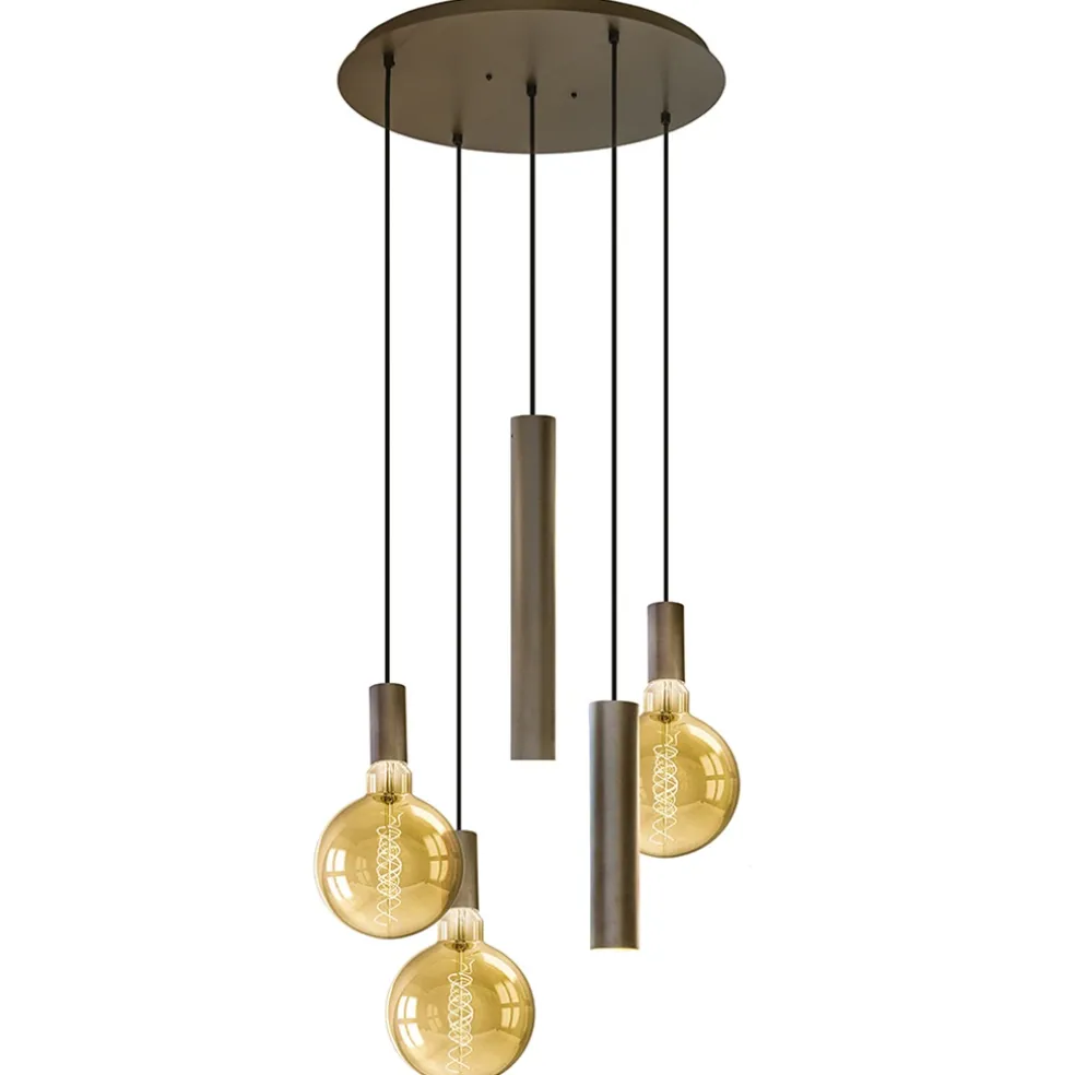 hanglamp_riva_l_rond_plat_0.webp Cheap Straluma Hanglamp Riva 5l rond platinum
