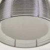 Outlet Straluma Hanglamp rond 3-lichts alu draad/glas