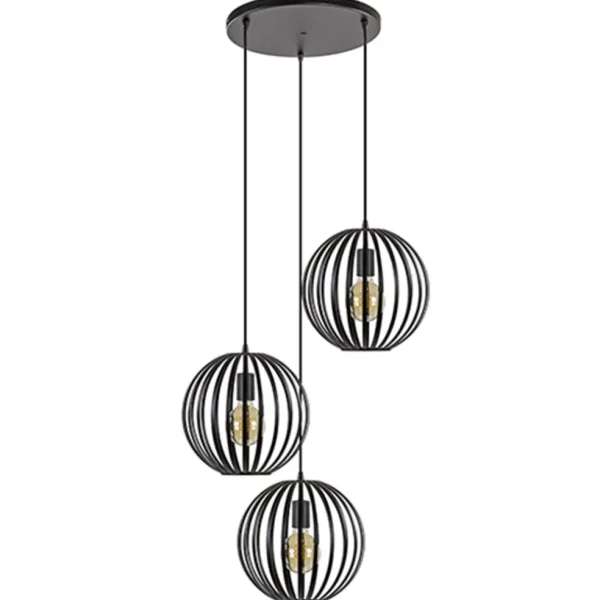 hanglamp_rond_lichts_boll_0.webp Cheap Straluma Hanglamp rond 3-lichts bollen zwart