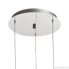 Best Sale Straluma Hanglamp rond 3-lichts zwart draad/glas