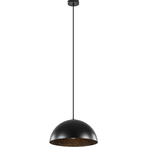 Online Straluma Hanglamp Sfera 50 zwart/goud