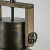 hanglamp_shelly_industrie_2.webp Hot Straluma Hanglamp Shelly industrieel bruin/hout
