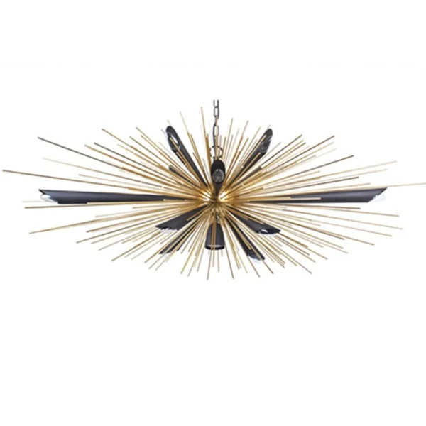 Hot Straluma Hanglamp sprieten zwart/goud
