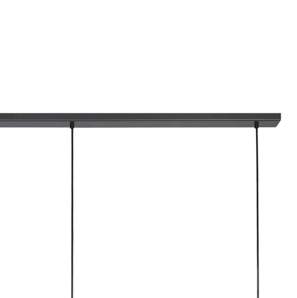 Clearance Straluma Hanglamp Tortona 7l 210 zwartstaal/koper