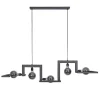 Cheap Straluma Hanglamp Tortona 5L zwart 150cm