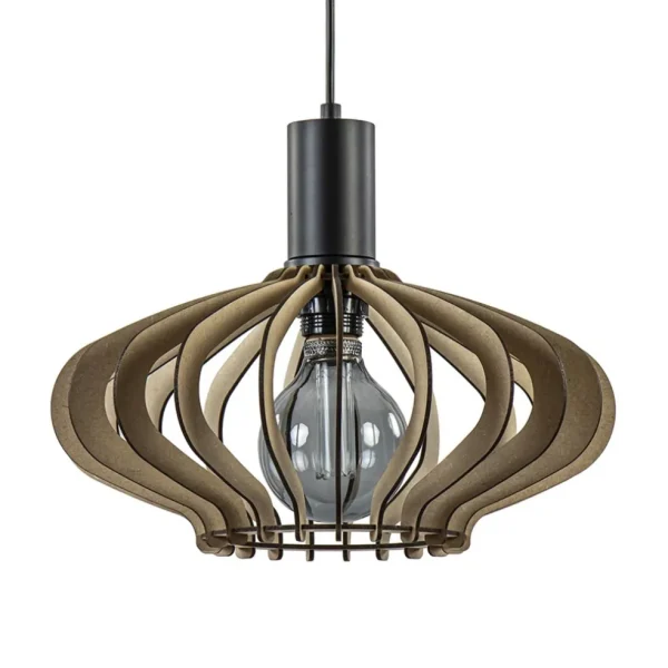 hanglamp_ufo_naturel_hout_0.webp Cheap Straluma Hanglamp Ufo naturel hout 35cm