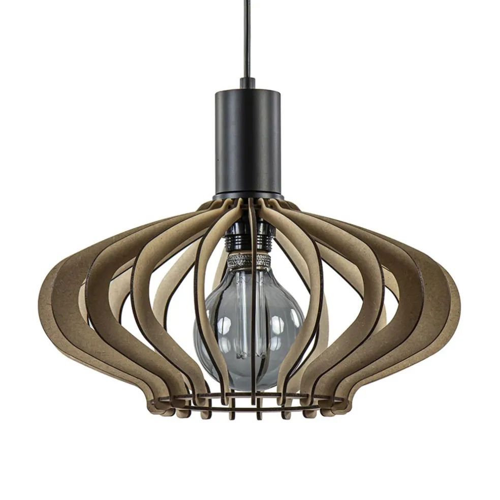 hanglamp_ufo_naturel_hout_0.webp Cheap Straluma Hanglamp Ufo naturel hout 35cm